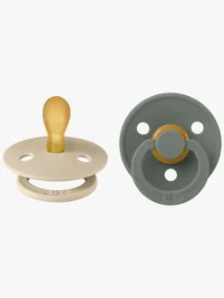 BIBS Sutter & Suttesnore-Colour Sutter 2-Pak Latex Str. 1, Vanilla/Pine