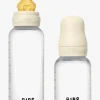 BIBS Spisetid-Grow and Flow Sutteflaske Sæt Latex 150/270 ml, Ivory