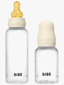 BIBS Spisetid-Grow and Flow Sutteflaske Sæt Latex 150/270 ml, Ivory