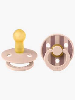 Sutter & Suttesnore|BIBS Studio Colour Block Sut 2-pak Latex Str. 2, Blush Mix Lyserød