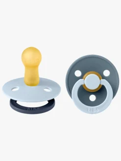 Sutter & Suttesnore|BIBS Studio Colour Fusion Sut 2-pak Str. 2, Baby Blue Petrol mix Blå