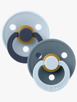 Sutter & Suttesnore|BIBS Studio Colour Fusion Sut 2-pak Str. 2, Baby Blue Petrol mix Blå