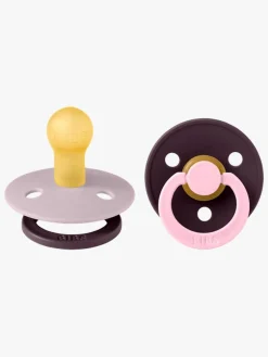 Sutter & Suttesnore|BIBS Studio Colour Fusion Sut 2-pak Str. 1, Dusky Lilac Plum mix Lilla/Lyserød