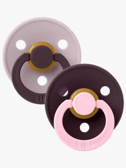 Sutter & Suttesnore|BIBS Studio Colour Fusion Sut 2-pak Str. 1, Dusky Lilac Plum mix Lilla/Lyserød