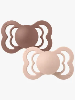 BIBS Sutter & Suttesnore-Supreme Sut 2-pak Latex Str. 2, Woodchuck/Blush