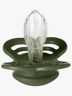 Sutter & Suttesnore|BIBS Supreme Sut 2-pak Silikone Str. 1, Sage/Hunter Green Grøn