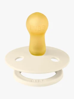 Sutter & Suttesnore|BIBS Sut Colour 2-pak Latex Størrelse 1, Ivory/Blush Hvid/Lyserød