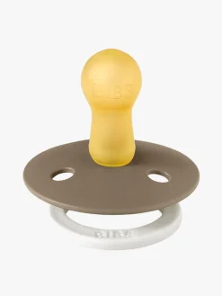 BIBS Sutter & Suttesnore-Sut Colour 2-pak Latex Størrelse 1, Vanilla Glow/Dark Oak Glow