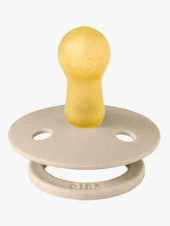 Sutter & Suttesnore|BIBS Sut Colour 2-pak Latex Str. 2, Vanilla/Blush Hvid/Lyserød