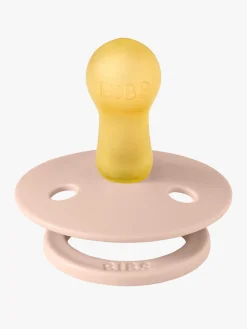 Sutter & Suttesnore|BIBS Sut Colour 2-pak Latex Str. 2, Vanilla/Blush Hvid/Lyserød