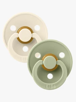 BIBS Sutter & Suttesnore-Sut Colour 2-pak Latex Str. 3 Ivory/Sage