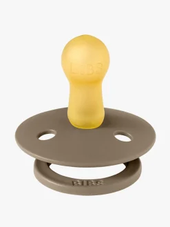 Sutter & Suttesnore|BIBS Sut Colour 2-pak Latex Str. 2, Mocha/Dark Oak Brun