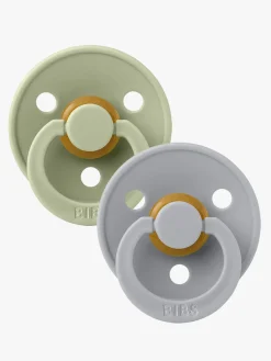 BIBS Sutter & Suttesnore-Sut Colour 2-pak Latex Str. 2, Sage/Cloud