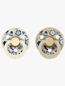 BIBS Sutter & Suttesnore-x Liberty Colour Bobo Sut 1-pak Latex Str. 2, Ivory Mix