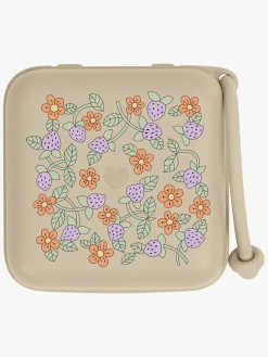 BIBS Sutter & Suttesnore-x Liberty Strawberries Sutteboks, Cream Vanilla