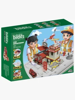 Byggesæt & Lego|Bildits Betonbyggesæt Brandstation