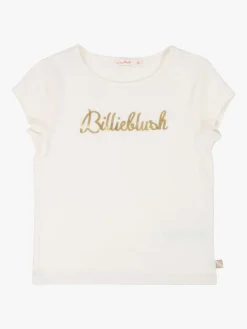 Overdele|BillieBlush T-Shirt, Ivory Hvid
