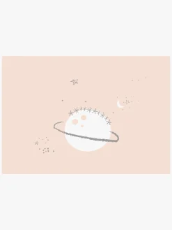 Interiør|BimbiPirulos Casual Vægdekoration 4-Pak Univers, Lilla