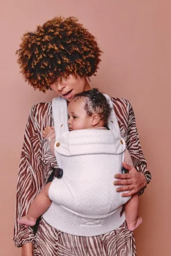 Bæreseler, Strækvikler & Bærestole|BizziGrowin Bizzi Growin Nomad Air Bæresele, Gazelle Hvid