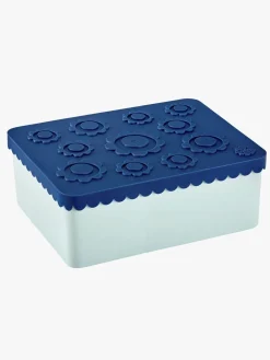 Spisetid|Blafre Madkasse 3 Rum Blomst, Blå