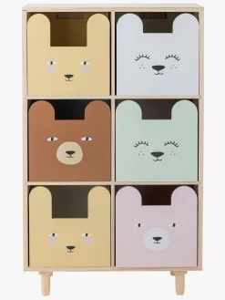 Børnemøbler|Bloomingville Calle Bogreol med Skuffer, Nature