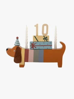 Børn Bloomingville Interiør-Charlie Fødselsdagsdekoration, Brun