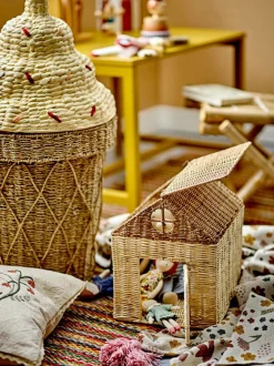 Opbevaring|Bloomingville Cillie Opbevaringskurv, Natur