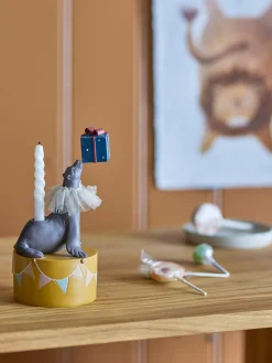 Interiør|Bloomingville Flor Lysestage, Gul