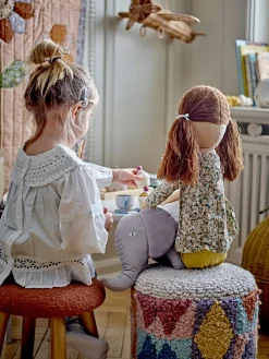 Børn Bloomingville Børnemøbler-Miaki Puf, Grey