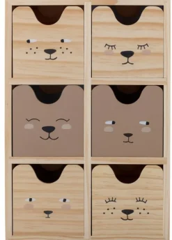 Børnemøbler|Bloomingville MINI Calle Opbevaringskasse, Natur