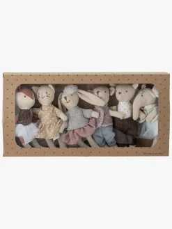 Dukker & Bamser|Bloomingville Mini Dukkesæt Dyr, 6-pak