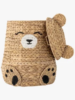 Opbevaring|Bloomingville Timone Opbevaringskurv med Låg, Natur