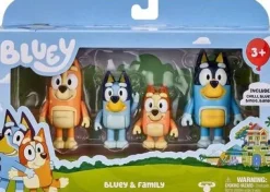 Legetøjsfigurer|Bluey & Family Figurer 4-pak
