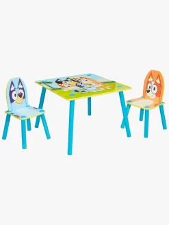 Børnemøbler|Bluey Bord & Stole, Blå