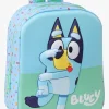 Tasker|Bluey 3D Mini Rygsæk 6L, Grøn/Blå