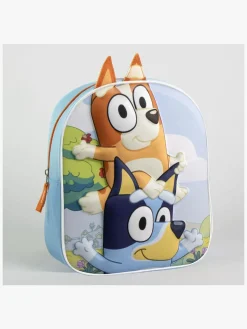 Børn Bluey Tasker-3D Rygsæk, Lyseblå