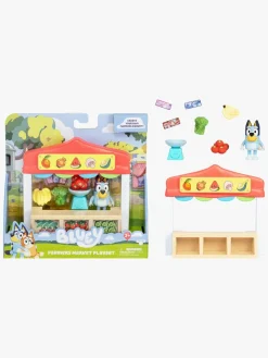 Legetøjsfigurer|Bluey Farmers market Legesæt