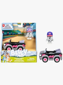 Legetøjsfigurer|Bluey Figur med Transportmiddel Muffin Flerfarvet