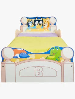 Børnesenge & Tilbehør|Bluey Juniorseng med Opbevaring 70x140, Hvid