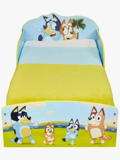 Børnesenge & Tilbehør|Bluey Juniorseng med Opbevaring 70x140, Blå