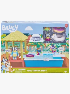 Legetøjsfigurer|Bluey Legesæt Pool med Figur