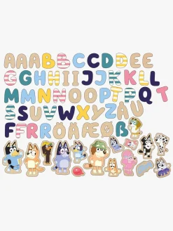 Børn Bluey Legetøj Til Børn På 0-10 År|Byggesæt & Lego-Magnet Bogstaver og Figurer