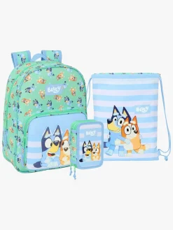 Tasker|Bluey Rygsæk 10L, Gymnastikpose & Penalhus, Sisters