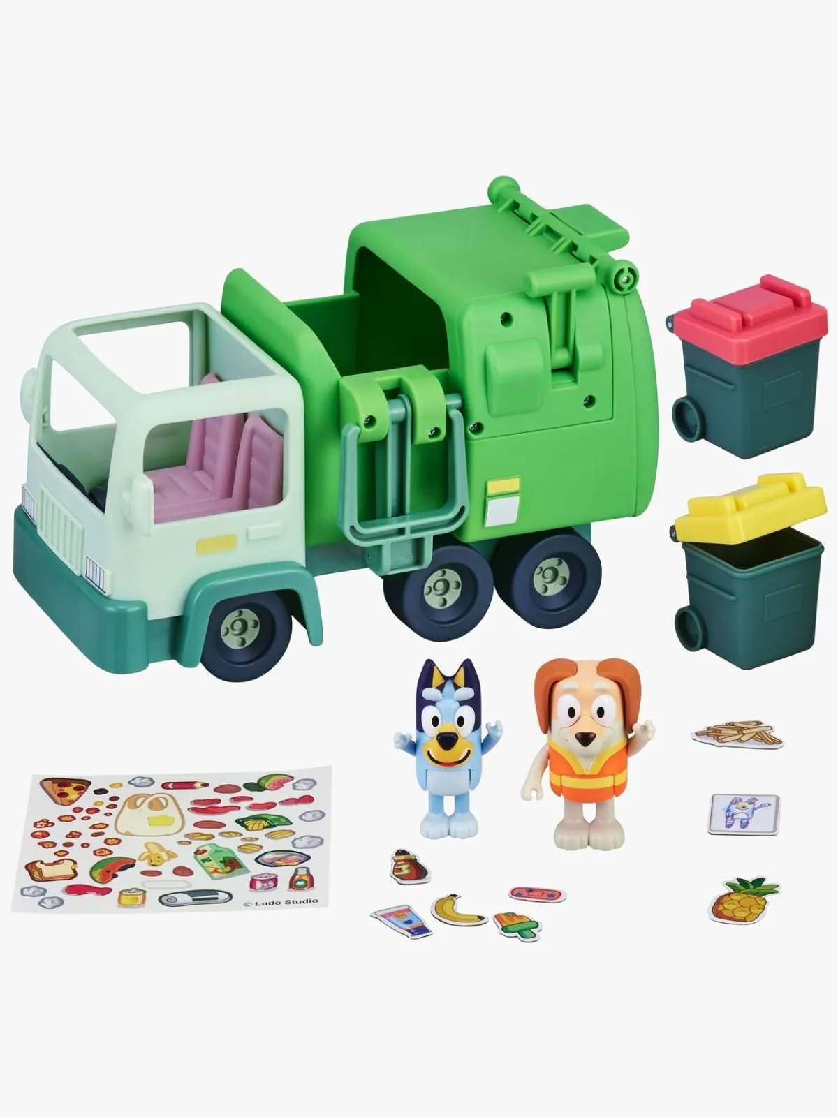 Bluey Legetøjsbiler & -Fartøjer-Skraldebil