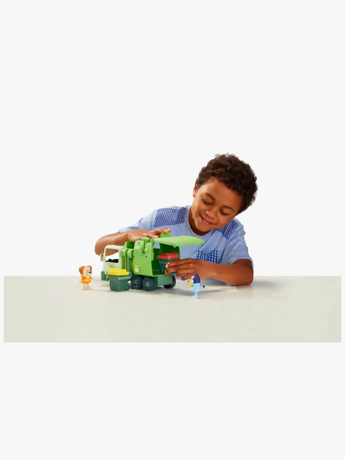 Bluey Legetøjsbiler & -Fartøjer-Skraldebil