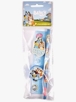 Bluey Kreativt Legetøj-Skrivesæt med Farvekridt & Penalhus