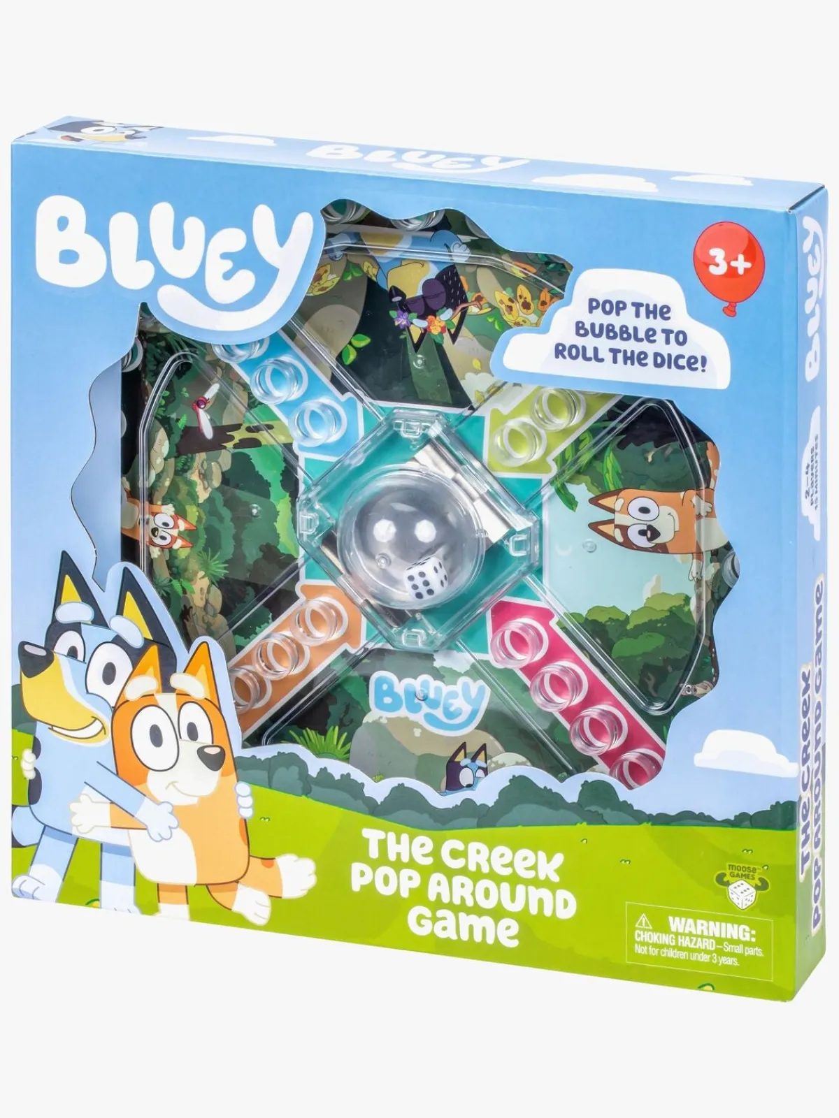 Bluey Spil & Puslespil-The Creek Pop Around Børnespil