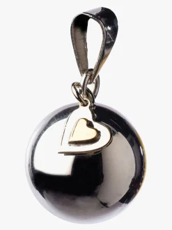 Bola Graviditet-Graviditetssmykke Lille Hjerte, Sølv