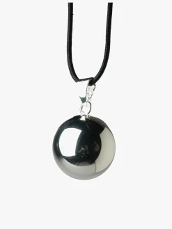 Bola Graviditet-Gravidtetssmykke, Glat Sølv