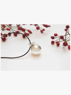 Bola Graviditet-Gravidtetssmykke, Glat Sølv